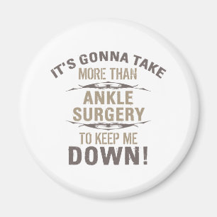 Imán Ankle Surgery Humor