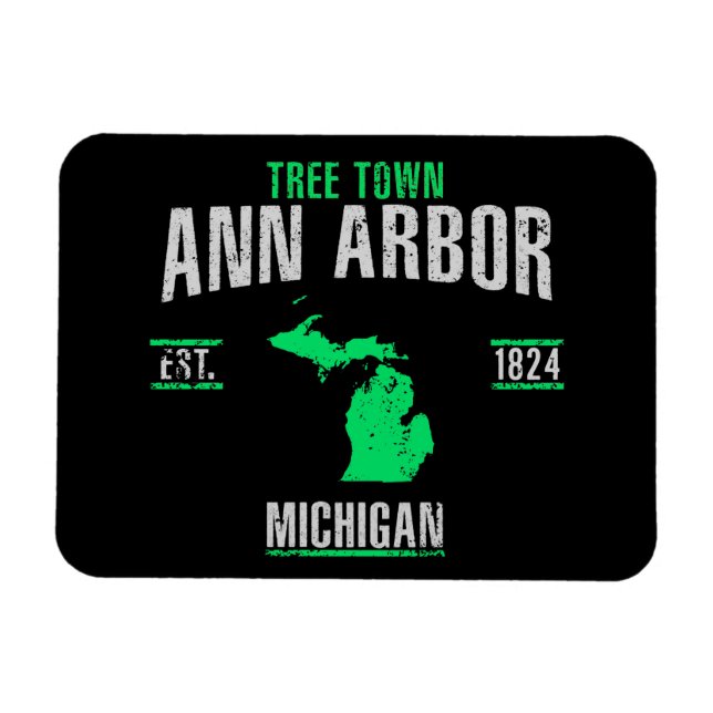 Imán Ann Arbor (Horizontal)