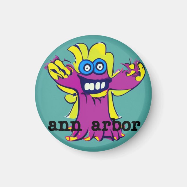 Imán Ann Arbor Magnet (Frente)