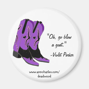 Imán Ann Charles Deadwood Magnets Violet Parker Citas