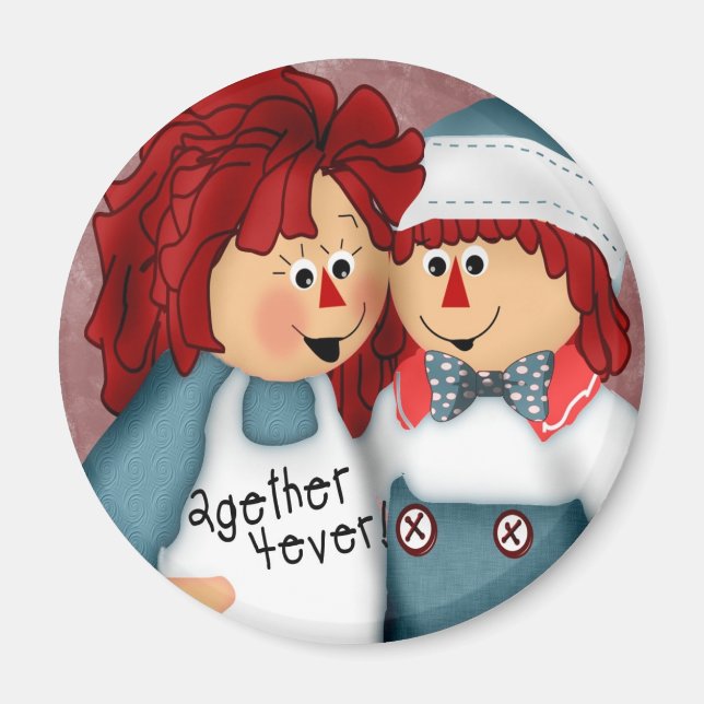 Imán Ann y Andy (Frente)