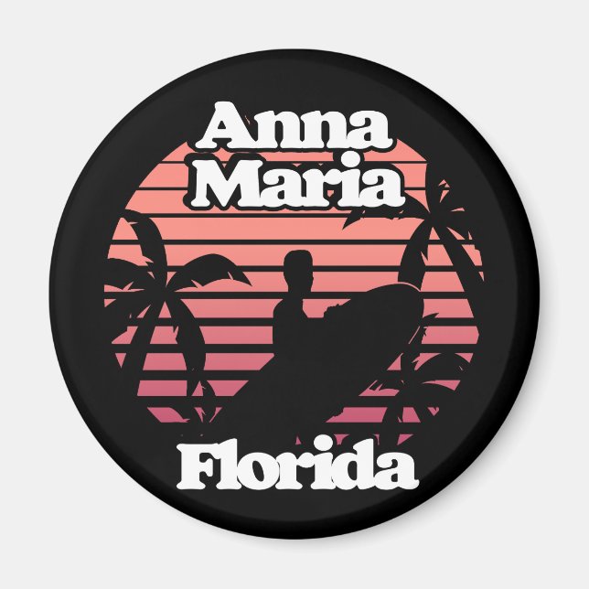 Imán Anna Maria Florida (Frente)