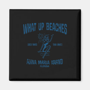 Imán Anna Maria Island Florida Funny Vintage te