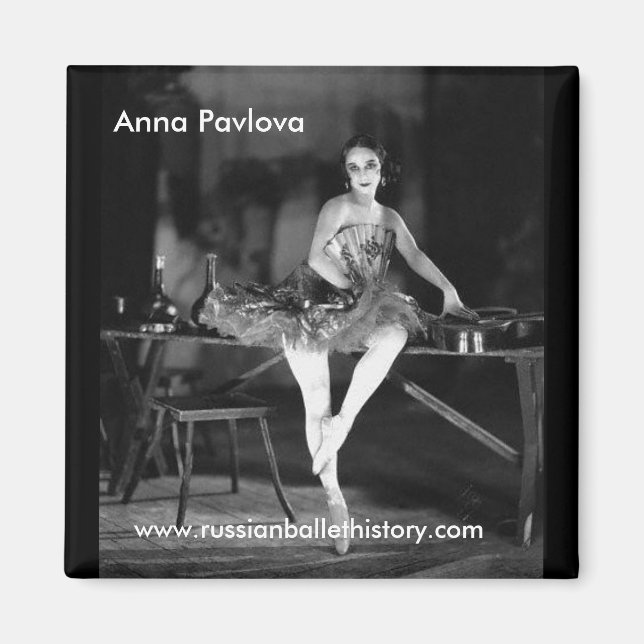 Imán Anna Pavlova Magnet (Frente)