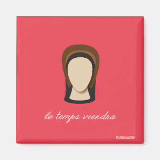 Imán Anne Boleyn "The Time Will Come" Magnet