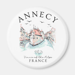 Imán Annecy France – Venice of the Alps