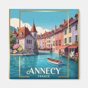 Imán Annecy Francia Viaje Histórico