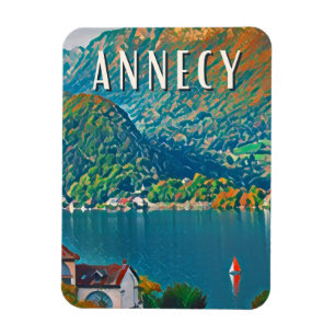 Imán Annecy Photo Vintage
