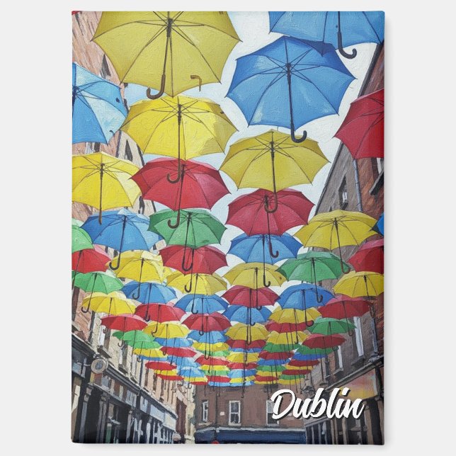 Imán Anne's Lane Dublin Ireland Travel (Anverso)