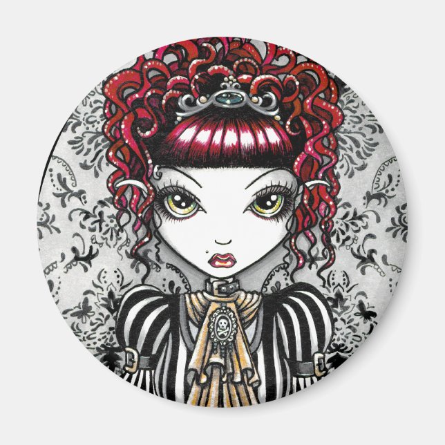 Imán Annie Gothic Victorian Fae Magnet (Frente)