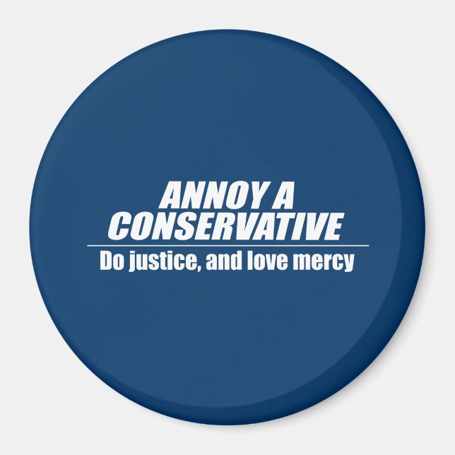 Imán Annoy a Conservative - hacer justicia (Frente)