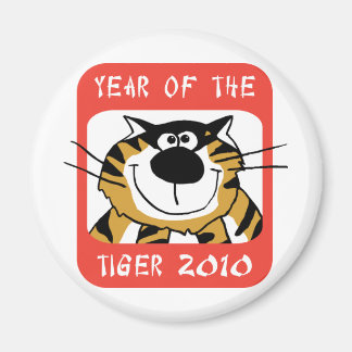 Imán Año chino del tigre 2010