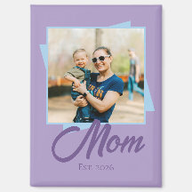 Año de establecimiento de mamá con foto