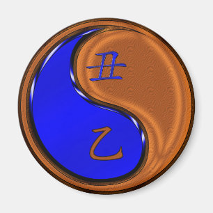 Imán Año de la madera