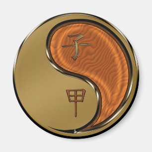 Imán Año de la Rata Madera