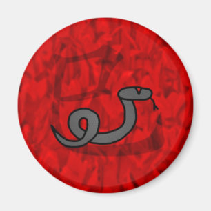 Imán Año de la serpiente