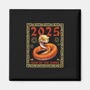 Imán Año De La Serpiente Trump 2025