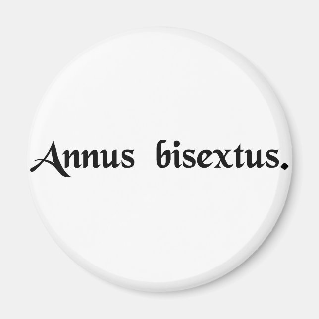 Imán Año de salto (Frente)