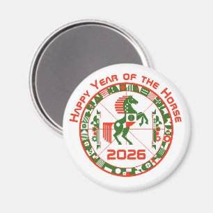 Imán Año del caballo 2026