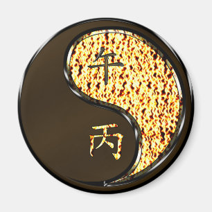 Imán Año del caballo de bomberos