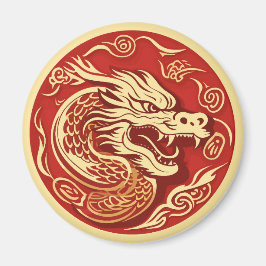 Imán Año Del Dragón