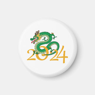 Imán año del dragón 2024 feliz año nuevo chino (2