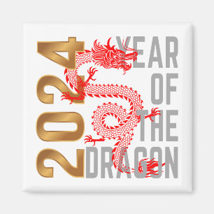 Imán Año del Dragón Año 2024 Zodiaco chino