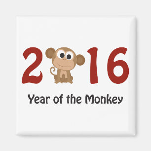 Imán Año del mono 2016