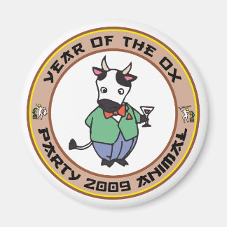 Imán Año del regalo de Ox
