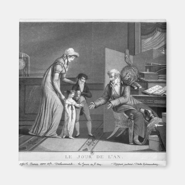 Imán Año Nuevo, 1807 (Frente)