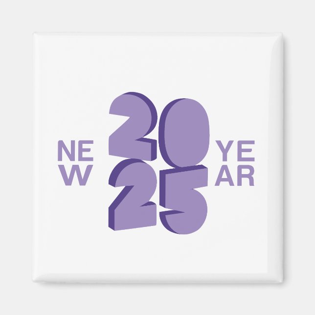 Imán Año Nuevo 2025 (Frente)