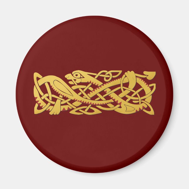 Imán Año Nuevo Chino - Año De La Serpiente 2013 (Frente)