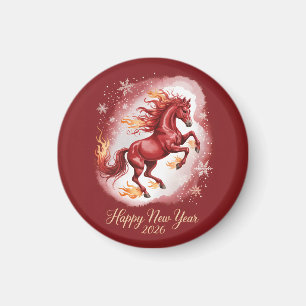 Imán Año Nuevo Chino del Caballo 2026