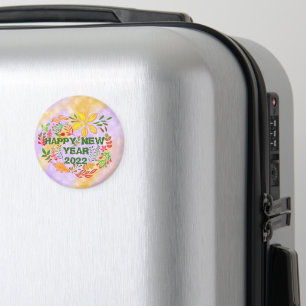 IMÁN AÑO NUEVO FELIZ PERSONALIZADO 20XX