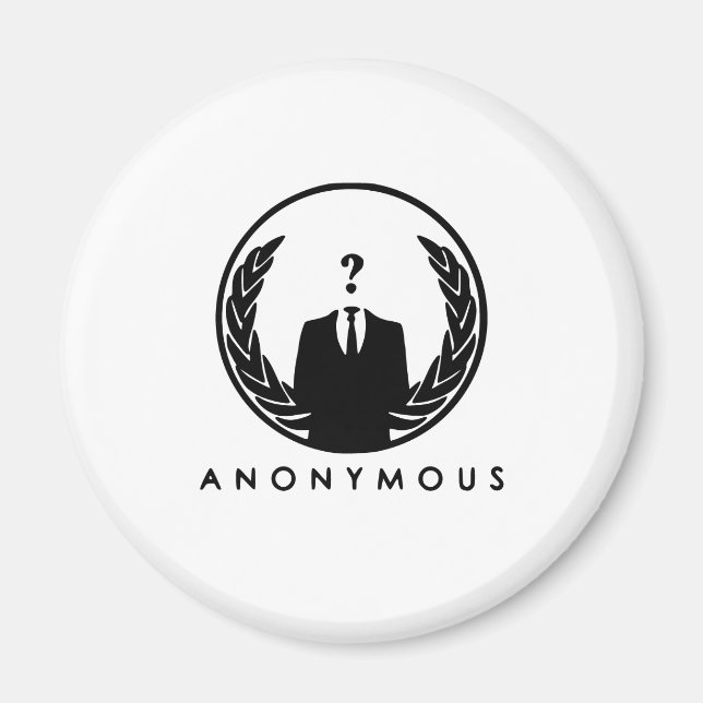 Imán Anonymous Logo (Frente)