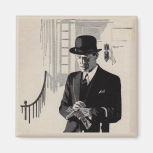 Imán Años 1920 Sr. Natty el hombre vestido agudo