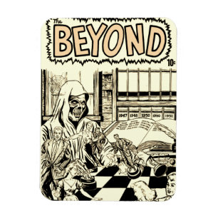 Imán Años 1950 *The BEYOND* Horror Comics Magnet