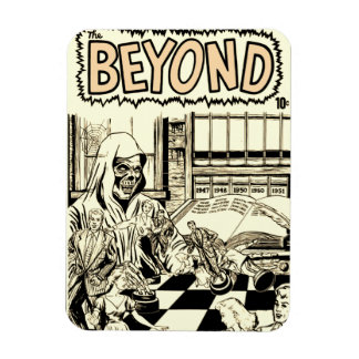 Imán Años 1950 *The BEYOND* Horror Comics Magnet