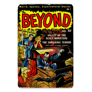 Imán Años 1950 *The BEYOND* Horror Comics Magnet