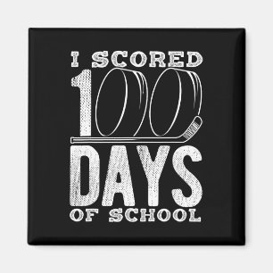 Imán Anoté 100 Días De Hockey Escolar