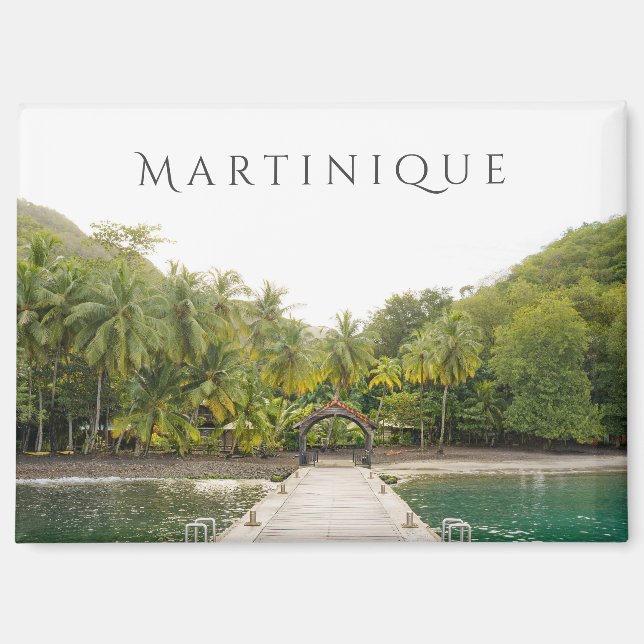 Imán Anse Noire, Martinique viaje (Anverso)