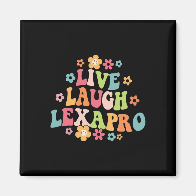 Imán Ansiedad terapéutica de salud mental de Laugh Lexa (Frente)