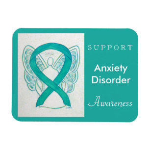 Imán Ansiedad Trastorno Conciencia Ángel Personalizado