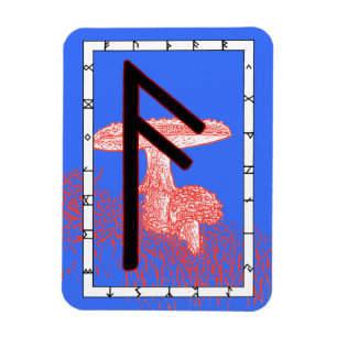 Imán Ansuz Viking Rune Magnet - Inspiración!
