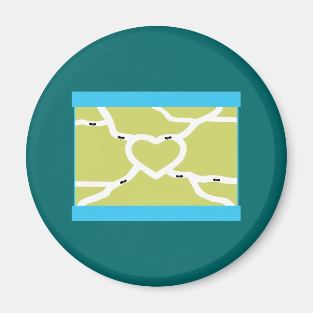 Imán Ant Farm Love (Frente)