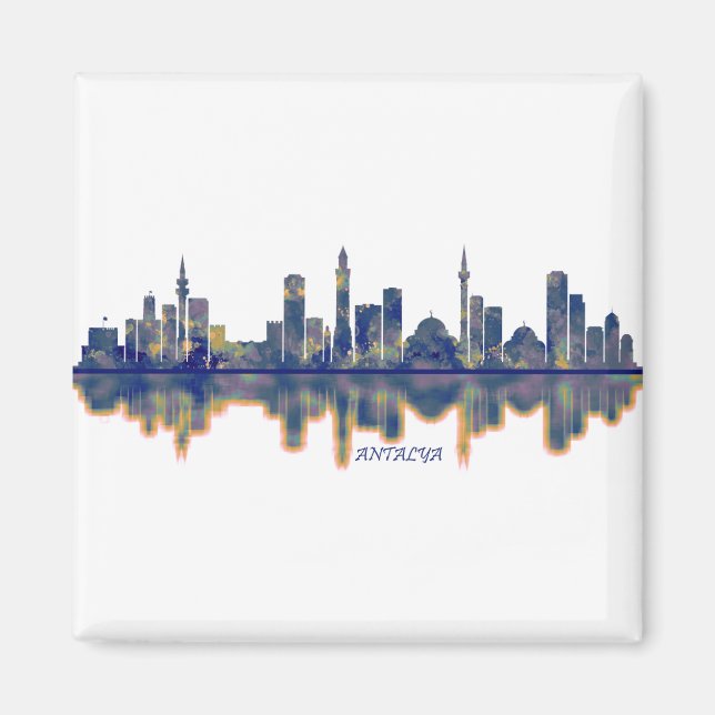Imán Antalya Skyline (Frente)