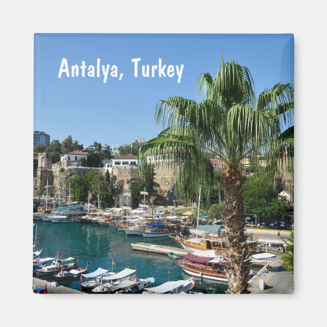 Imán Antalya, Turkey Magnet (Frente)