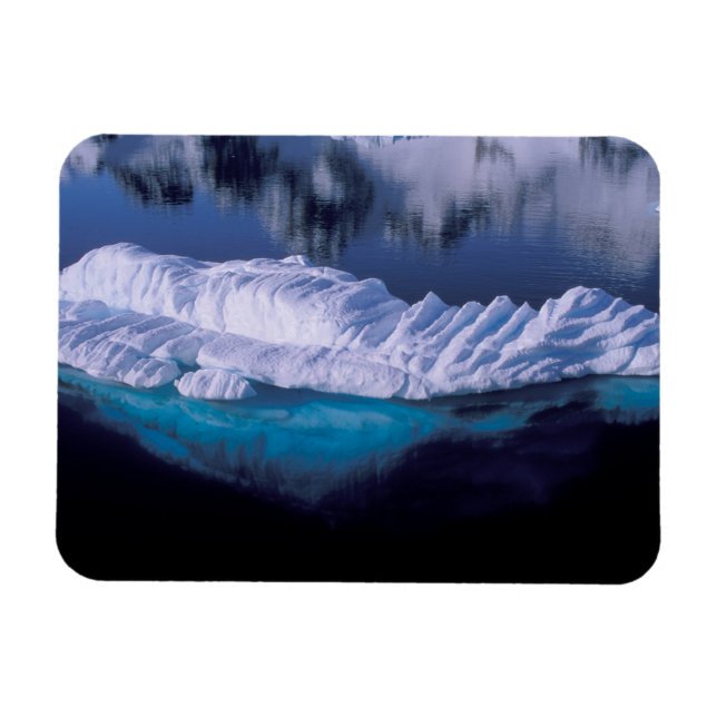 Imán Antártida, Bahía del Paraíso. Iceberg en cristal (Horizontal)