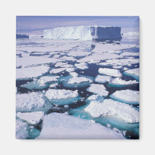 Imán Antártida, Flujo de hielo.