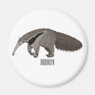 Imán Anteater personalizado ilustracion